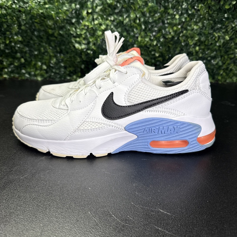 Nike Air Max Excee Sneakers Women's Size 9 White Blue Athletic Shoes